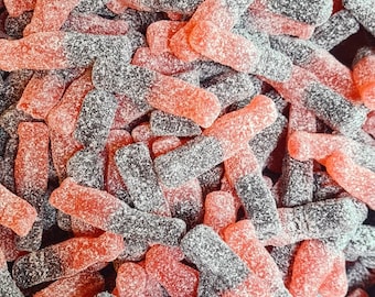 FIZZY CHERRY COLA Bottles Pick & Mix Vegan Candy Sweets Kids Party