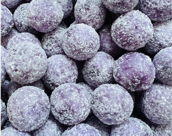 Barnetts Mega Sour Vicious Violets , Super Sour Sweets, traditional sweets SOUR