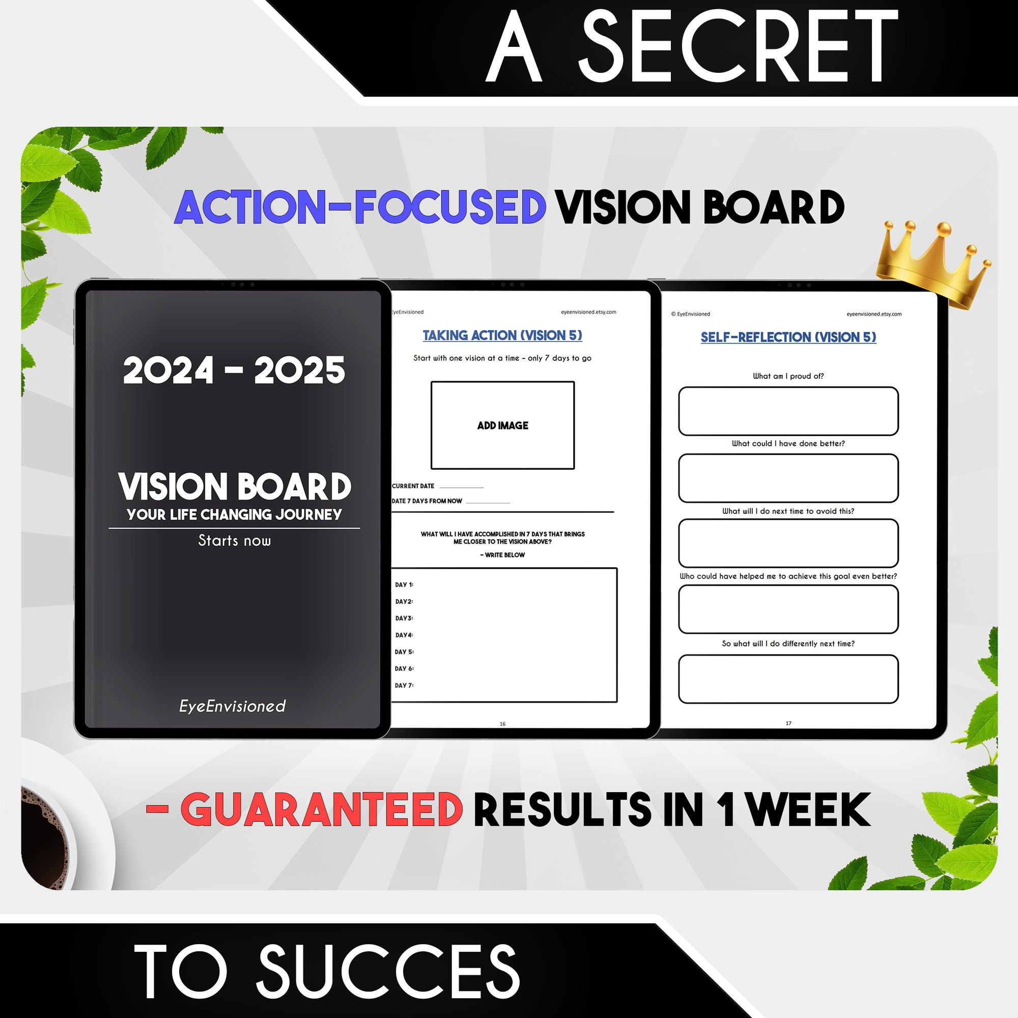 Vision Board Planner 