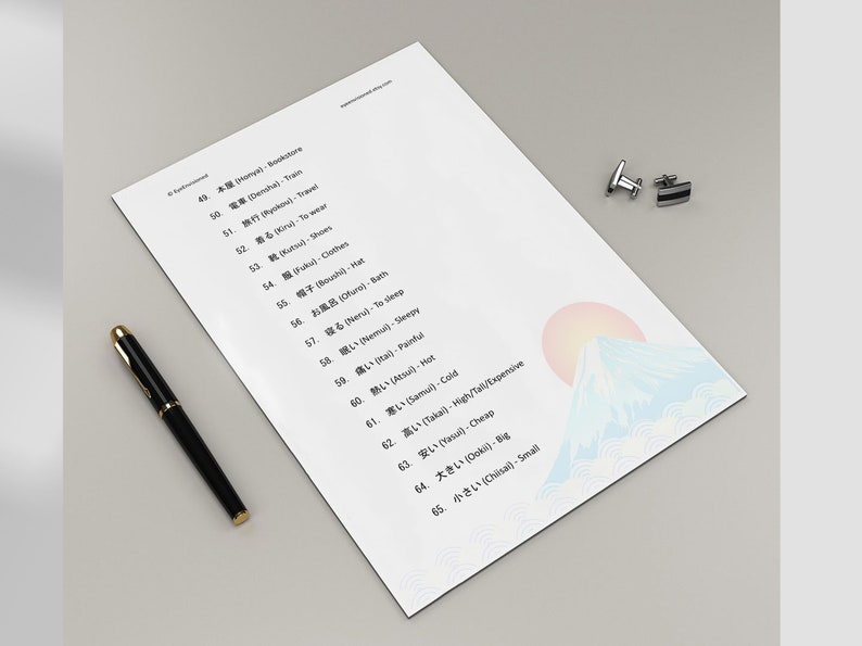 japanese-most-common-500-words-summary-printable-a4-pdf-day-to-day