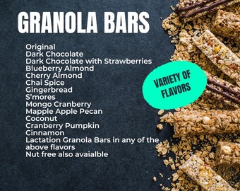 Granola Bars (variety of flavors)