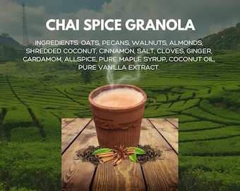 Chai Spice Granola