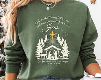 Jesus Is The Reason For The Season Sweatshirt, Christmas Christian Gift, Religious Christian Christmas Faith Shirt, Christmas Jesus Quotes
