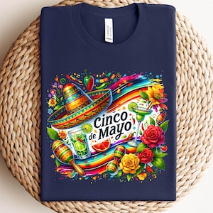Cinco De Mayo Shirt, Mexican Fiesta Shirt, Mexican Festival Gift, Happy Cinco De Mayo Shirt, Mexican Shirts, Cinco De Mayo Fiesta Shirt