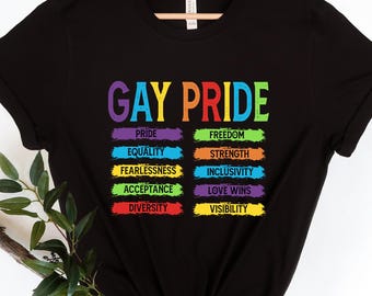 Gay Pride Shirt,Equal Rights Shirt,Pride Shirt,LGBT Shirt,Equality Shirt,Freedom Shirt, Human Rights Shirt,LGBTQ+ Shirt,Gay Festival Shirt