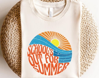 Schools Out For Summer Shirt, Last Day of School, End Of School Year, Goodbye School, Teacher Off Duty, Teacher Mode Tee, Teacher Summer Tee