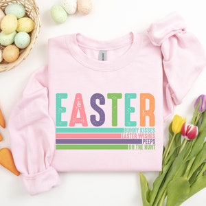 Happy Easter Shirt, Happy Easter Bunnies Shirt, Bunny Shirt, Easter Bunny Shirt, Cute Easter Shirt, Leopard Bunny Shirt, Easter Matching Tee