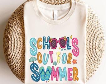 Schools Out For Summer Shirt, Last Day of School, End Of School Year, Goodbye School, Teacher Off Duty, Teacher Mode Tee, Teacher Summer Tee