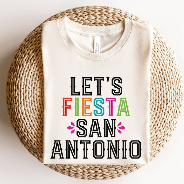 Lets Fiesta San Antonio Shirt,Mexican Shirt,Sombrero Hat Shirt,Cinco De Mayo Shirt,Fiesta Party Shirt,Mexican Party Shirt,Hispanic Party Tee