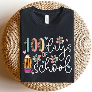 100 Days of School Shirt, 100 Day Shirt, 100th Day Of School Celebration, Student Shirt,Back to School Shirt, Gift For Teacher