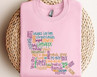 Mardi Gras Sweatshirt, Women Men Mardi Gras Sweat, Mardi Gras Party Sweat, Fat Tuesday Gift, Carnival Sweat, Cute Festival,Nola Sweat,Saints