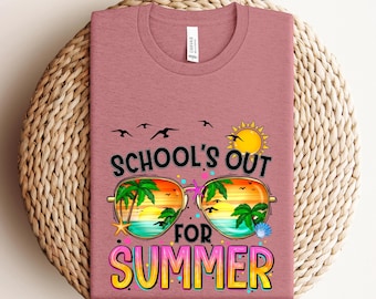 Schools Out For Summer Shirt, Last Day of School, End Of School Year, Goodbye School, Teacher Off Duty, Teacher Mode Tee, Teacher Summer Tee
