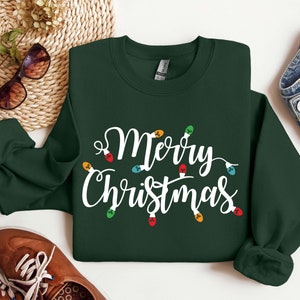 My favorite color is Christmas Light Sweatshirt,Christmas Light Sweatshirt,My favorite color is Christmas Light Long Sleeve,Merry Christmas