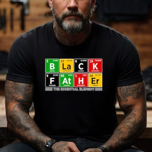 Schwarz Vater Shirt, schwarz Väter Matter Shirt, Papa die Legende Shirt, Best Dad Ever Shirt, Vatertag Shirt, Best Dad Shirt, Blacks Dad Shirt