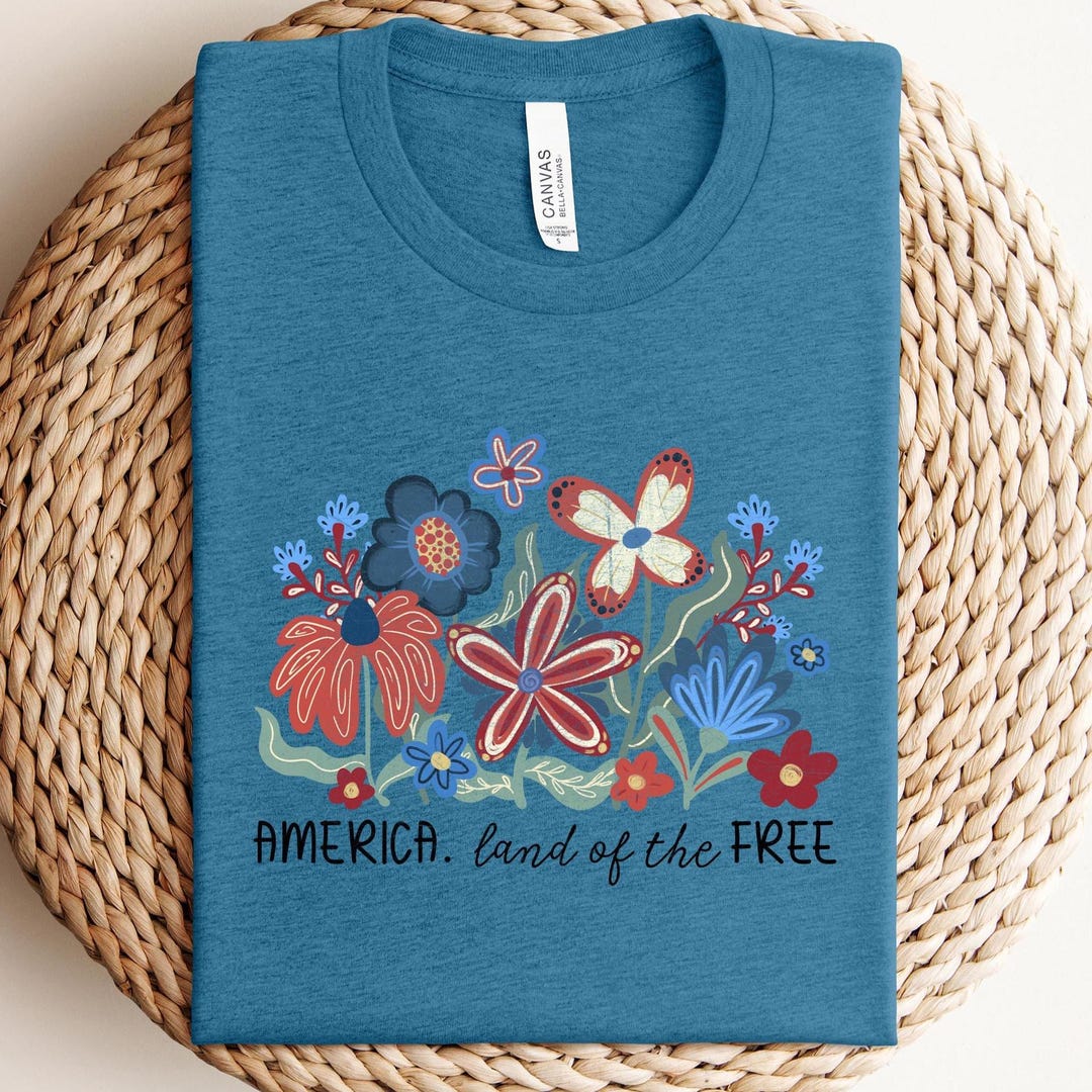 America Land of Free Shirt, 4th of July Shirt, America Shirt, Land of ...