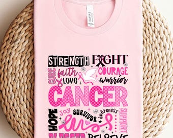 Breast Cancer Shirt, Cancer Shirt, Cancer Support Shirt, Breast Cancer Month, Cancer Awareness Shirt, October Shirt, In October We Wear Pink
