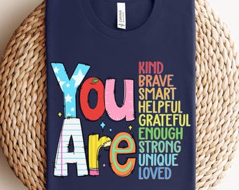 You are kind Shirt,Back to school Shirt,Back to school Tee,Teacher Shirt,Teacher appreciation Tee,Retro Teacher Shirt,kindergarteen teacher