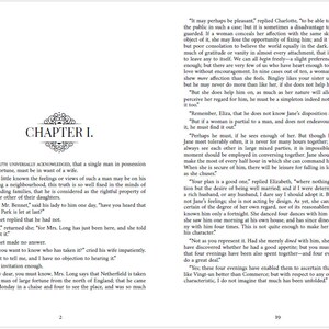 Pride and Prejudice - Printable Book for Bookbinding - Etsy