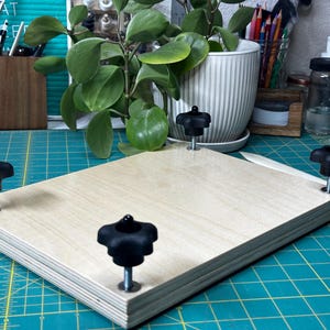 Multi-purpose Baltic Birch Book Press