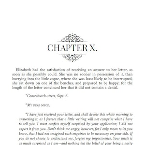 Pride and Prejudice - Printable Book for Bookbinding - Etsy