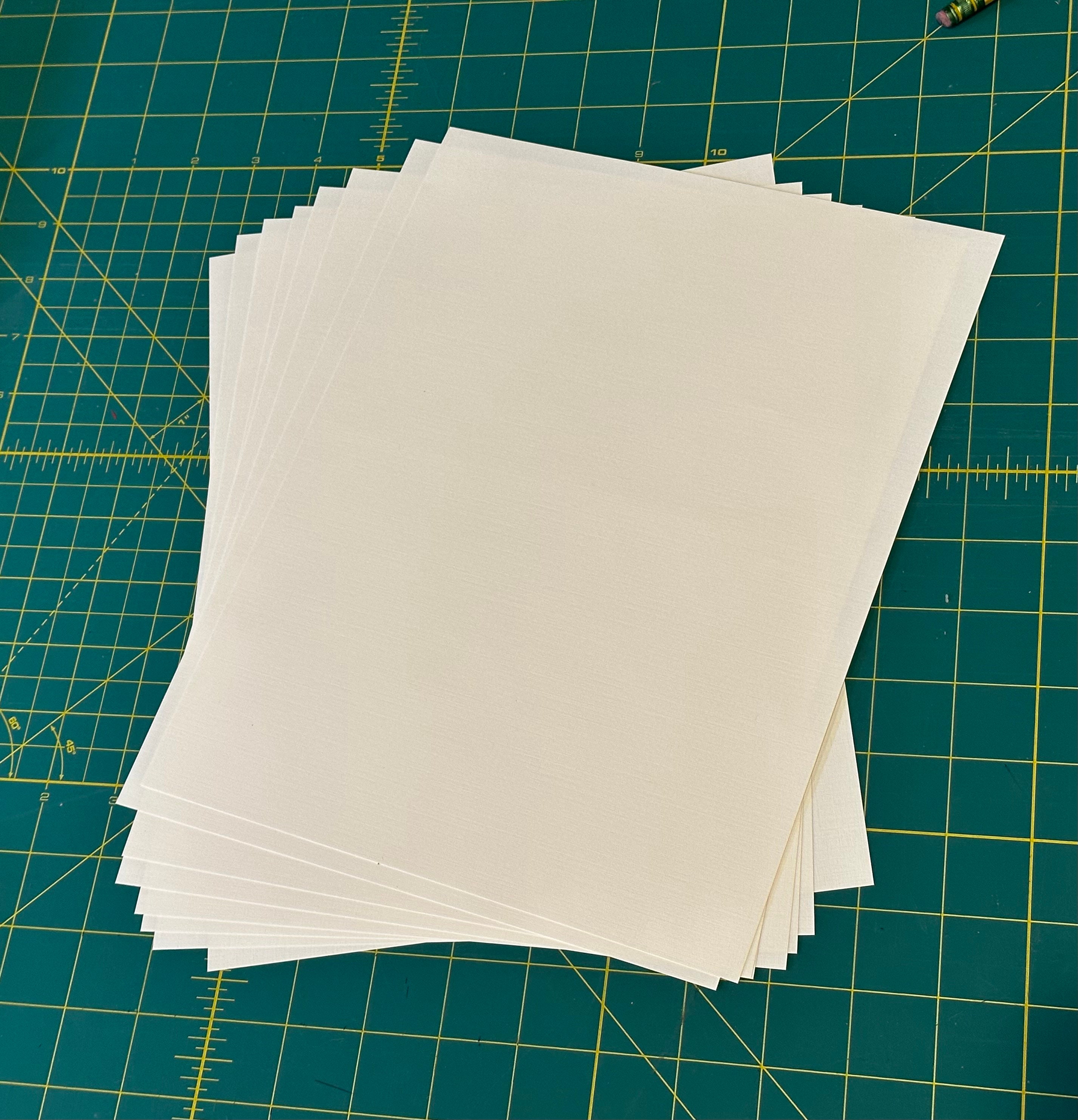 Book Binding Paper - 8.5 x 11 Short Grain ( 11 x 8.5 ) Cut from 11