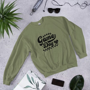 Game Day Football Sweatshirt, Football Sweatshirt, Women Football Sweatshirt, Game Day Sweatshirt, Football Season Tee, Football Team Sweats