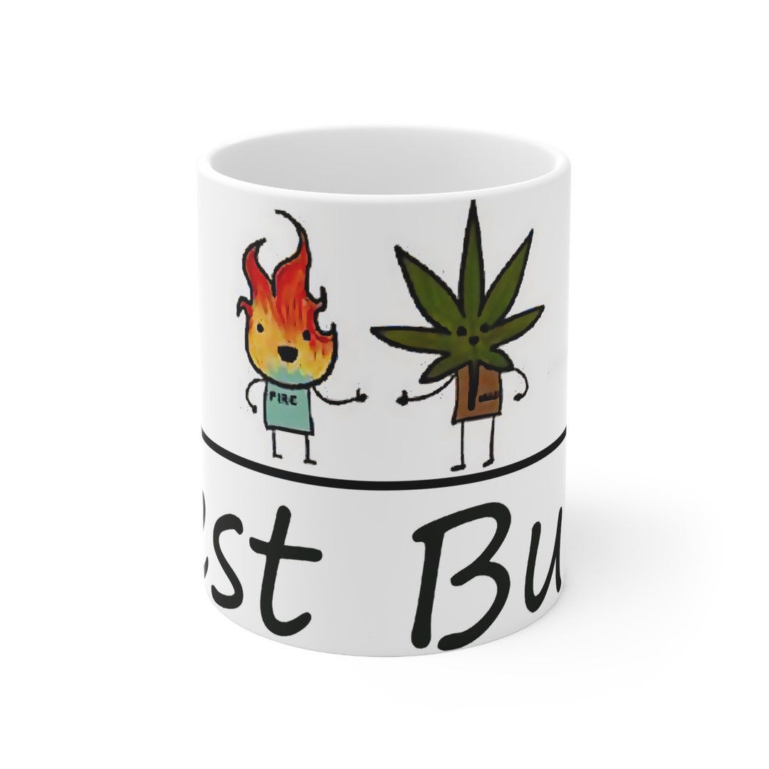 Mug Coffee Pot Head Best Buds Best Friend Etsy