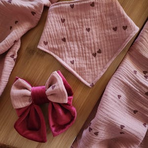 Heart Snap-on Bandana