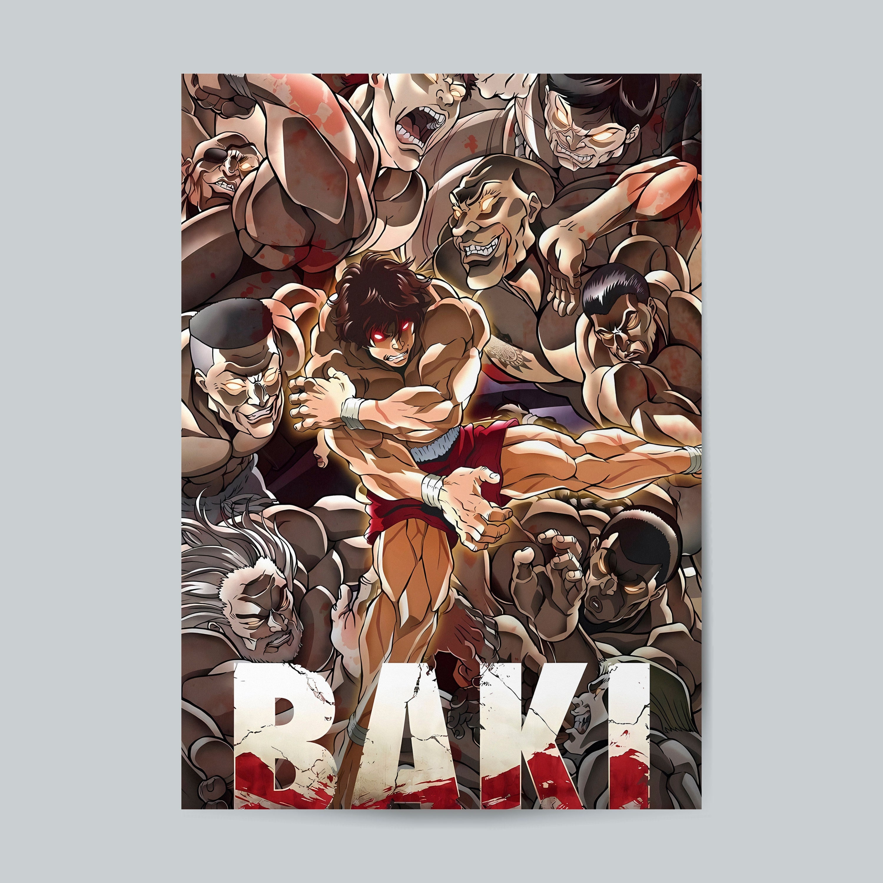 Baki - Baki Hanma - Posters and Art Prints