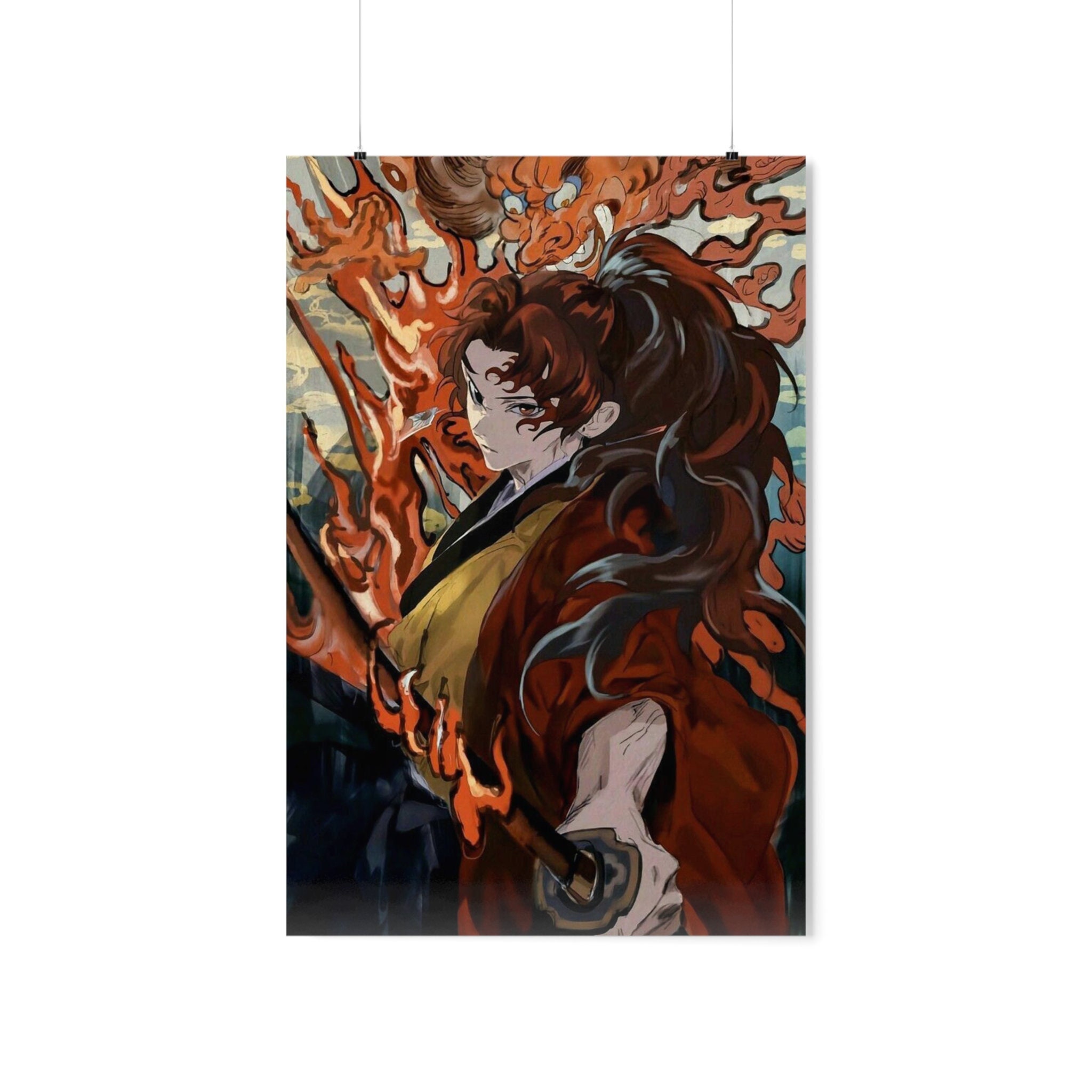 Tanjiro Fan Art Anime Demon Slayer Kimetsu No Yaiba Matte Finish Poster  Paper Print - Animation & Cartoons posters in India - Buy art, film,  design, movie, music, nature and educational paintings/wallpapers