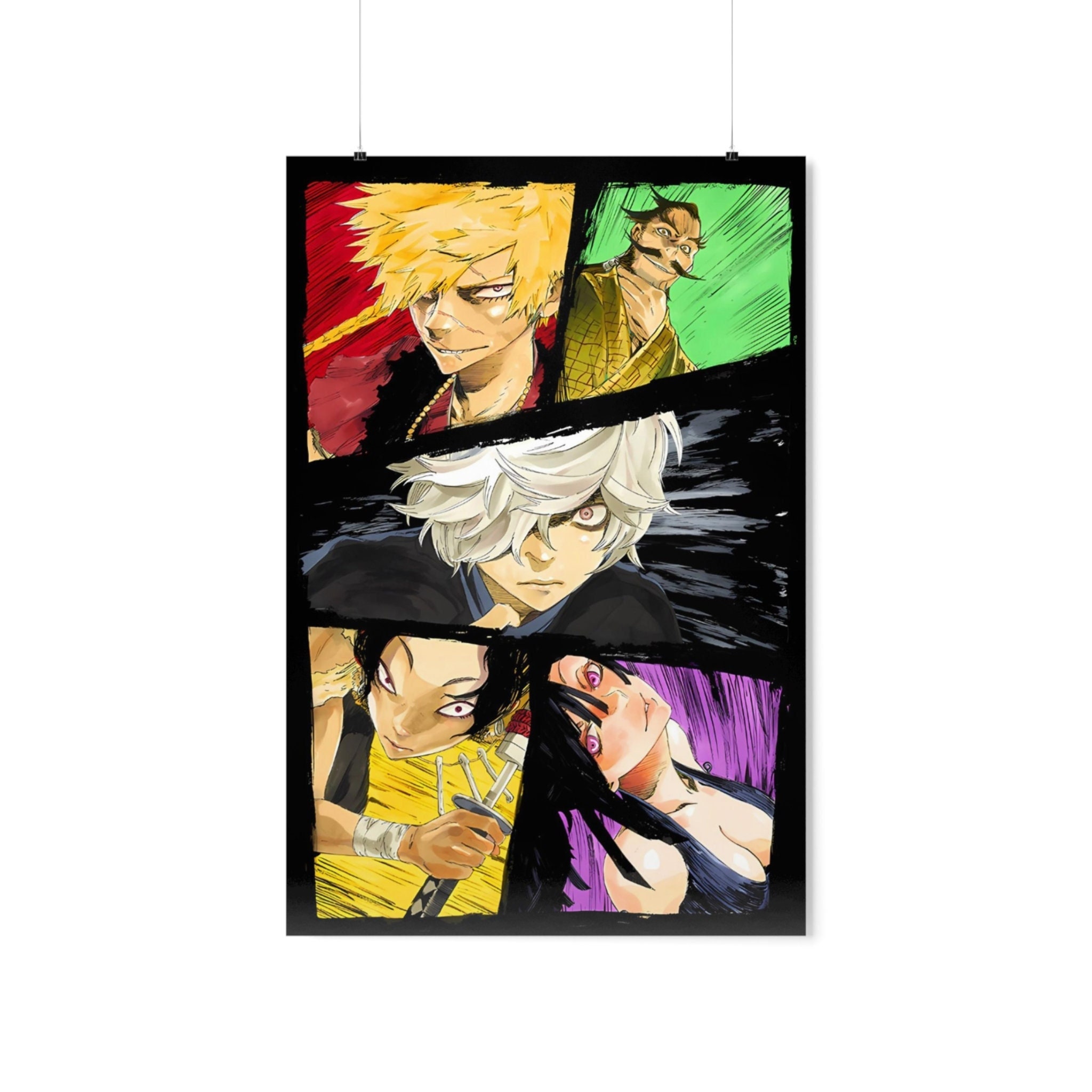 Gabimaru Anime Manga Wall Paint jigokuraku Wall (Instant Download) 