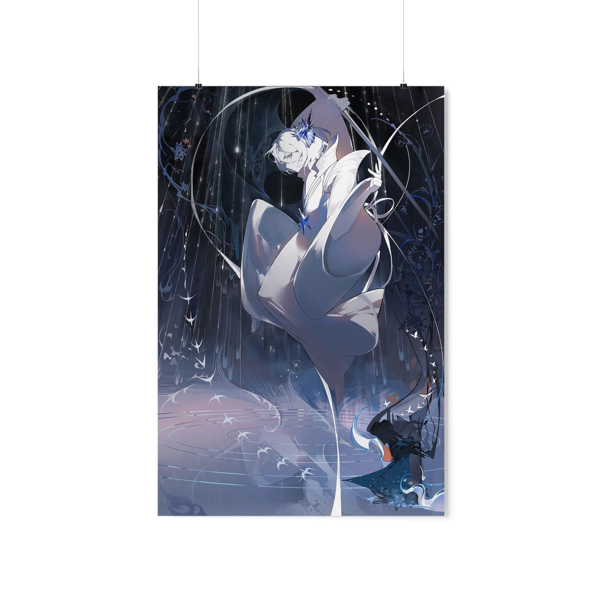 Anime Bleach Rukia Kuchiki HD Wall Poster, 300 GSM Printed Poster