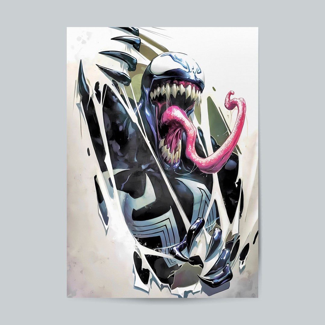 Venom Comic Poster HD Color Games Poster Wall Poster - Etsy