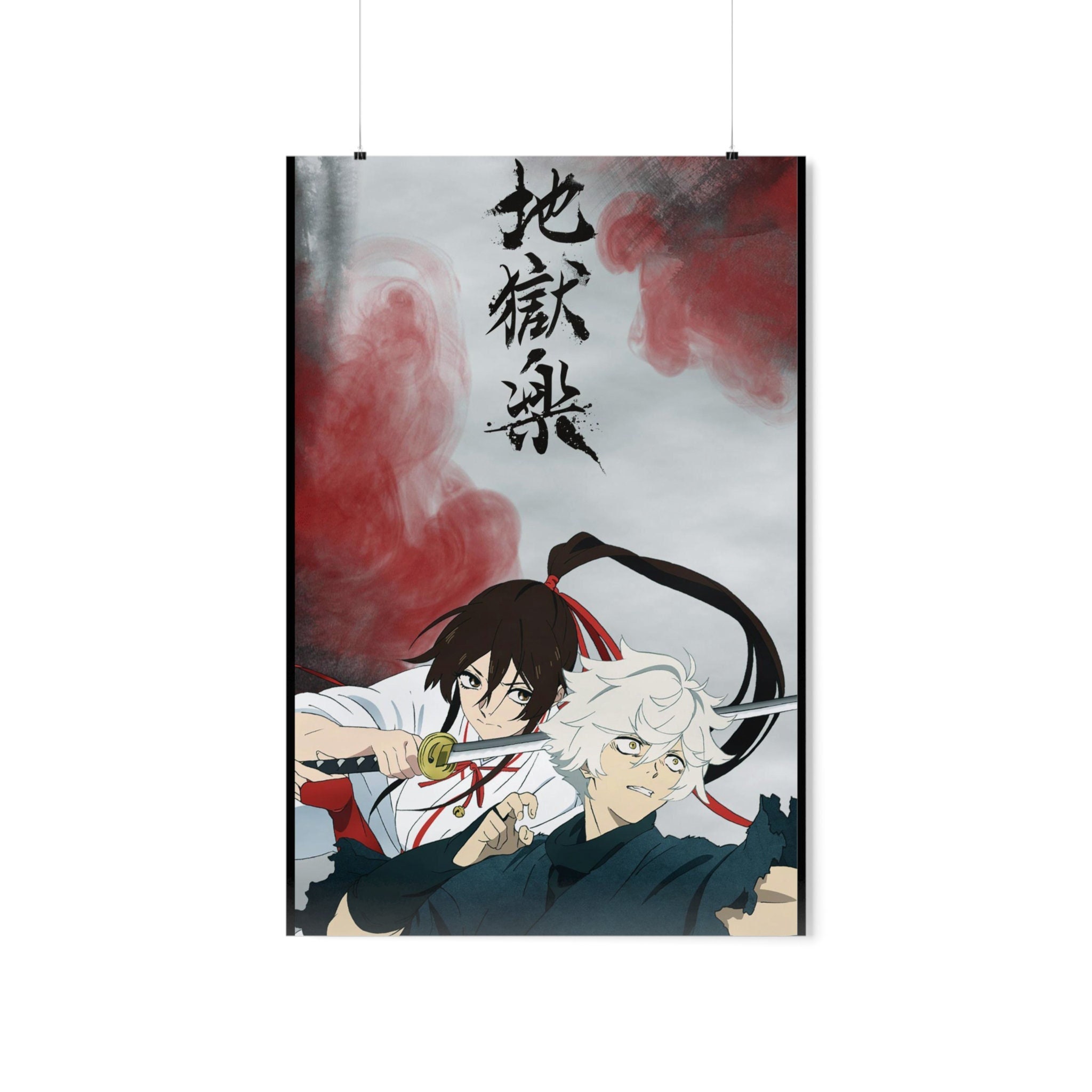 Anime Posters Hell's Paradise Jigokuraku Poster Japanese Manga Wall  Painting for Living Room Canvas Wall Art Prints for Wall Decor Room Decor  Bedroom