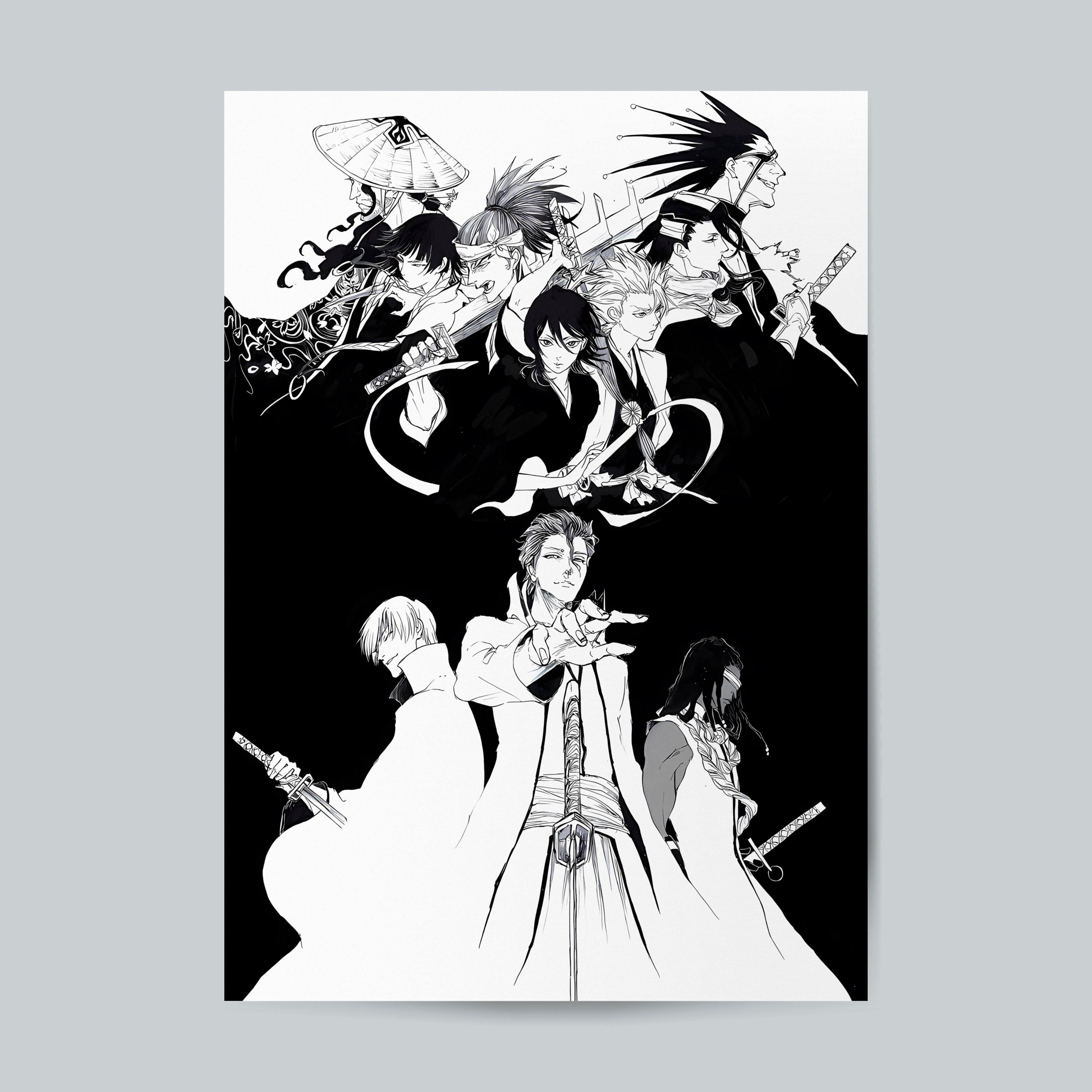 Bleach Characters Wallpaper High quality bleach inspired t shirts posters  mugs and more by independent artists a…