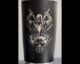 Engraved Deadpool & Wolverine