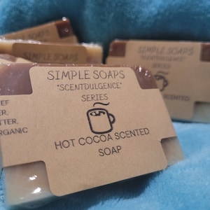 Hot Cocoa Scented Soap - *Scentdulgence* Series
