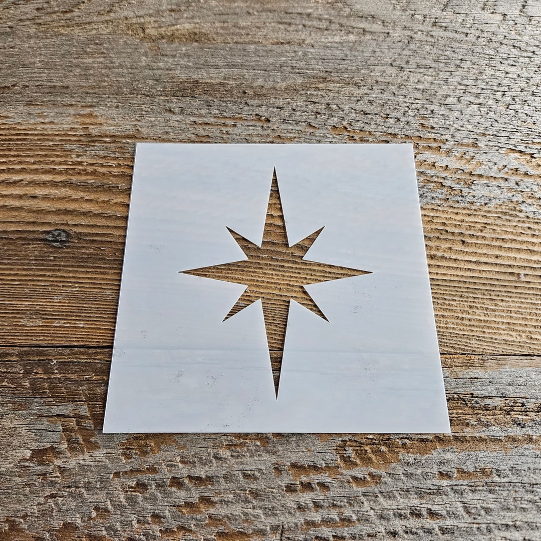 Christmas Star Stencil Reusable Cookie Decorating Craft Painting ...