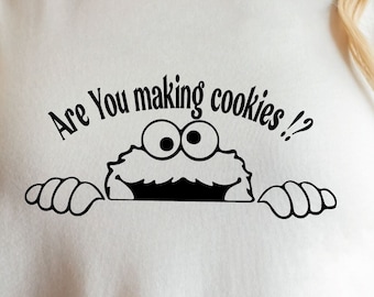 Are You Making Cookies!? SVG, Cookie Monster SVG, The Muppets SVG