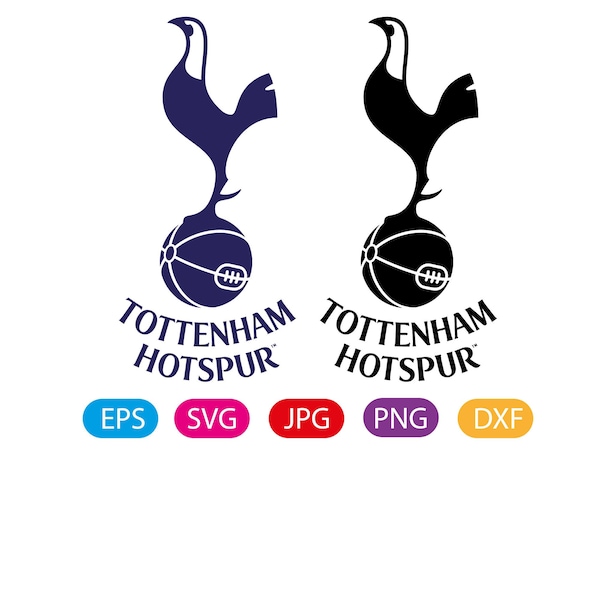 Tottenham Hotspur Logo - Svg Png - Digital Download