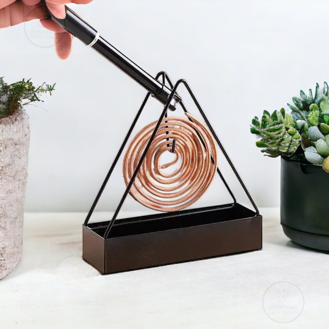 Mosquito Coil Incense Holder and Burner Coil Incense Burner Etsy