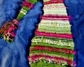 Crochet Fairy / Elf /Pixie Hood Hat Mystical