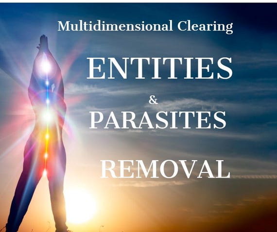 Entity Removal Energy Parasite Clearing Dark Attachments Implants  Etheric Cleanse with Psychic Tarot Reading