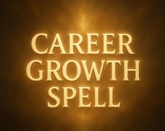 Job Promotion Spell Career Success + Psychic Reading