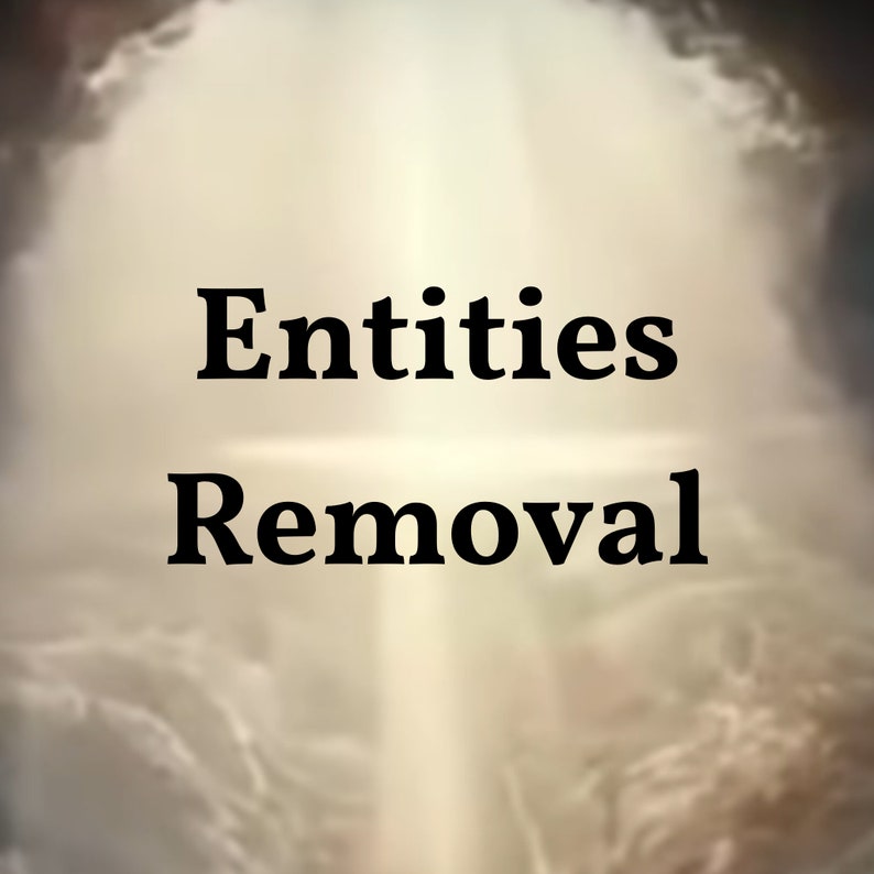 May include: Text overlay on a blurred background reads "Entities Removal".