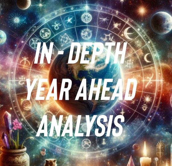 Accurate Solar Reading, Discover Your Year Ahead, Detailed Horoscope, Astrological In-Depth Prediction for One Year, Astrology Forecast