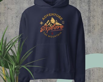 Heavyweight Cotton Hoodie | Cozy Streetwear Sweatshirt | Premium Warm Pullover for Men & Women | Minimalist Unisex Hoodie