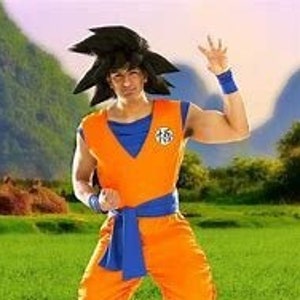 Peluca de Son Goku para Hombre