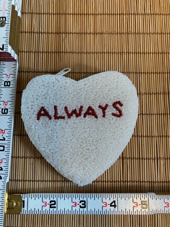 Mini Hand Beaded Pouch for "ALWAYS" - image 2