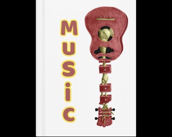 Songwriting Journal Hardcover- Bones N Ukulele